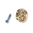 thumbnail image 2 of Peril de puerta de aleación de zinc envejecida /  flor , , manija, para armarios, puertas, gabinetes, cajones, perfecl  Perilla de gabinete Rose antigua, 2 of 8