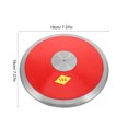 thumbnail image 2 of ADDHAT Disco Deportivo Para Lanzamiento De 1 Kg En Nylon Resistente Ideal Para Entrenamiento De Atletismo, 2 of 7