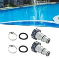 thumbnail image 3 of Almencla Hose Adapter Hose Connections Adjustable Clamp Pool Accs for Water Pump Set Set A, 3 of 8