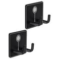 thumbnail image 4 of LOVIVER 3x2 Pieces Badminton Racket Hook Metal Wall Mounted Racket Rack Hanging Hook 3 Pcs, 4 of 8