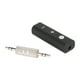 thumbnail image 2 of ABS negro Clip de cuello exquisito compacto ligero 3.5AUX 2 en 1 llamada General auricular altavoz de coche receptor de Audio Bluetooth, 2 of 5