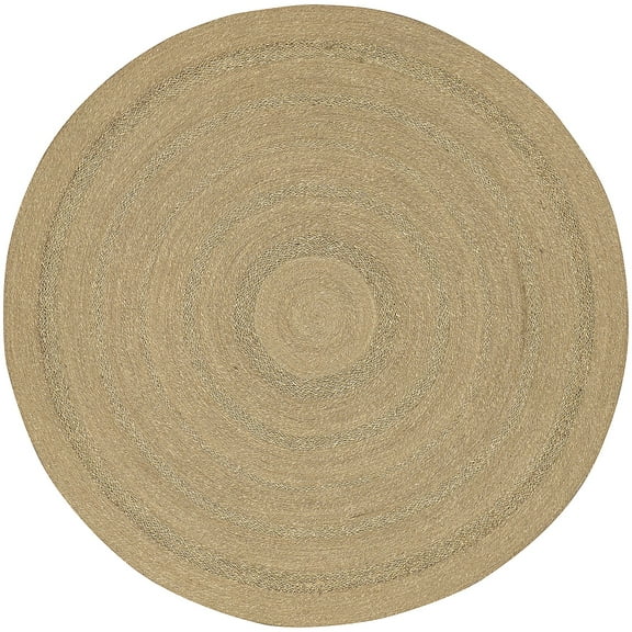 Nourison Natural Seagrass Indoor/Outdoor Natural 4' x Round Area Rug (4 Round)