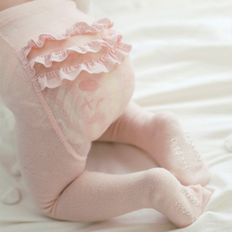 lace baby tights