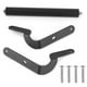 thumbnail image 1 of Kit de soporte de navegación para motocicleta, soporte para teléfono, soporte frontal GPS, Metal resistente y duradero, negro, 1 of 8