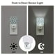 thumbnail image 3 of Fotbe Daisy Striped Nautical Luz Nocturna LED, Luz de Noche con Sensor de Luz Natural de Anochecer a Amanecer, Se Enchufa a la Pared, Blanco Cálido 0.5W-UK, 3 of 7