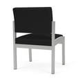 thumbnail image 5 of Fauteuil d'Appoint Sans Accoudoirs Lenox en Acier pour Réception / Acier Argenté / Noir, 5 of 5