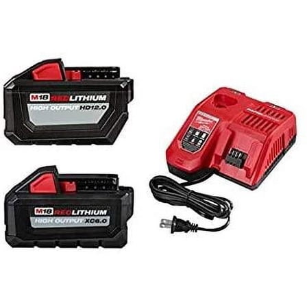 Milwaukee 48-59-1200P M18 18-Volt Lithium-Ion High Output HD12.0 Starter Kit