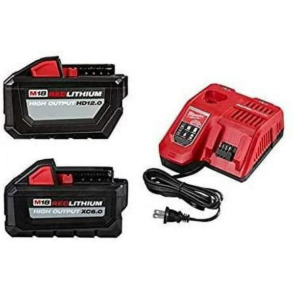 Milwaukee 48-59-1200P M18 18-Volt Lithium-Ion High Output HD12.0 Starter Kit