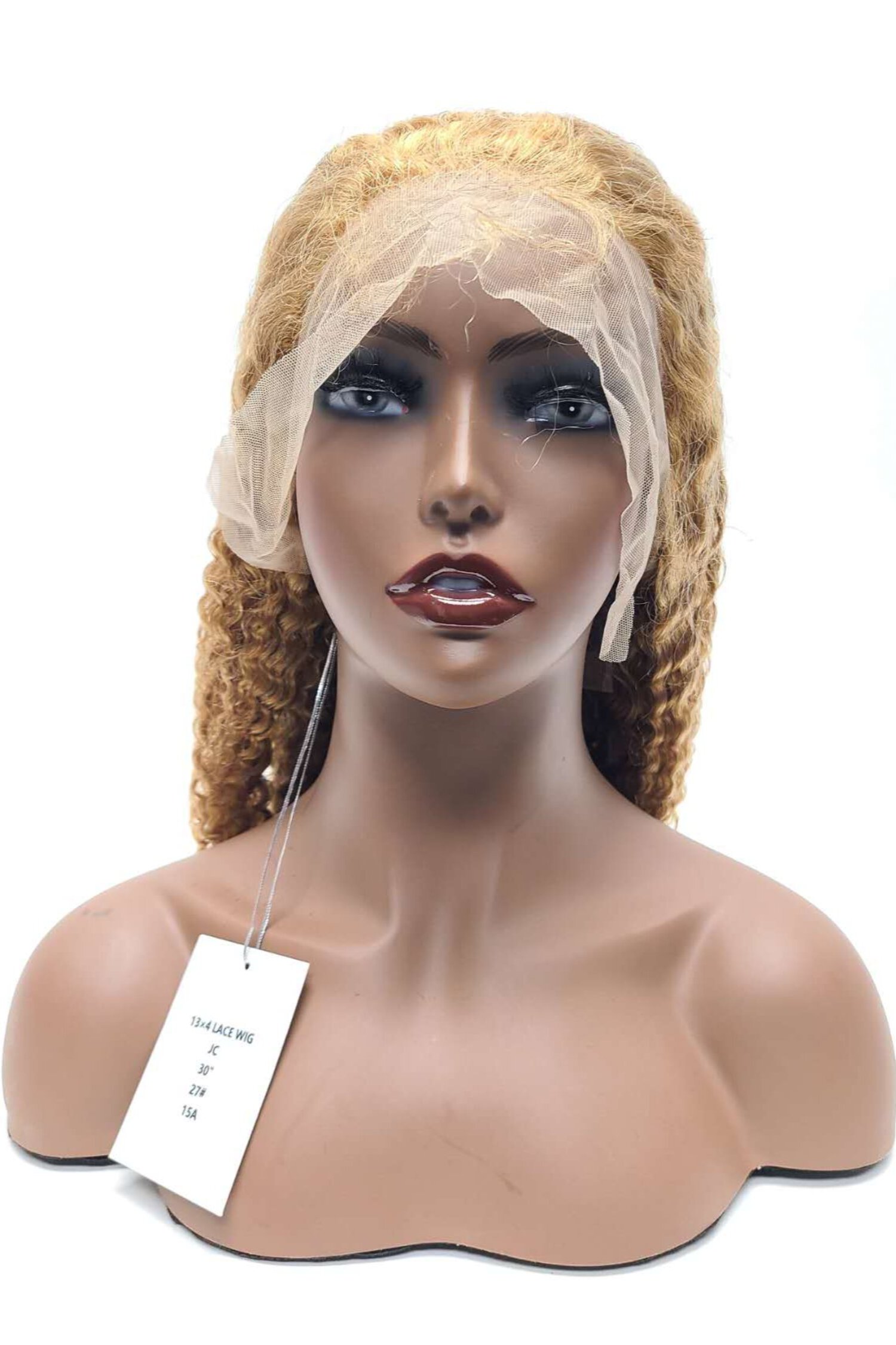 Honey Blonde "27" 15A grade Wig (100% Virgin Human Hair)