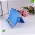 thumbnail image 2 of CRAFTHROU 1Pcs Blue Abs Foldable Phone Table Stands for Travel and Facetime with Stable Desktop Support, 2 of 4