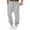 Gray, variant on Baqcunre Male Casual Fitness Running Trousers Drawstring Loose Waist Solid Color Pants Pocket Loose Fleece Sweatpants,L,Mens Sweatpants,Men'S Pants,Joggers For Men,Mens Sweatpants With Pockets,,Gray