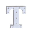 thumbnail image 3 of Alphabet LED Letter Lights Light Up White Plastic Letters Standing Hanging T, 3 of 3