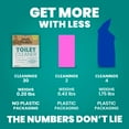 thumbnail image 2 of Uncle Todd's Lemon Scented Toilet Cleaner - 100% Dissolvable Sheets, Drop, Brush, and Flush - 30 Sheets, Plastic-Free Packaging, 2 of 6