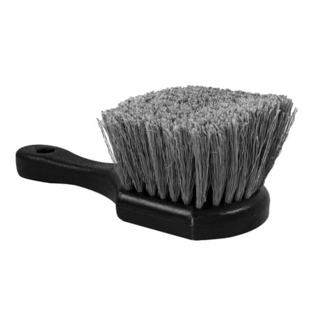 

Lacyie Short-Handled Tire Brush Soft Fur Car Wheel Brush