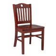 thumbnail image 1 of Peek une Chaise d'Appoint en Acajou (Lot de 2), 1 of 1