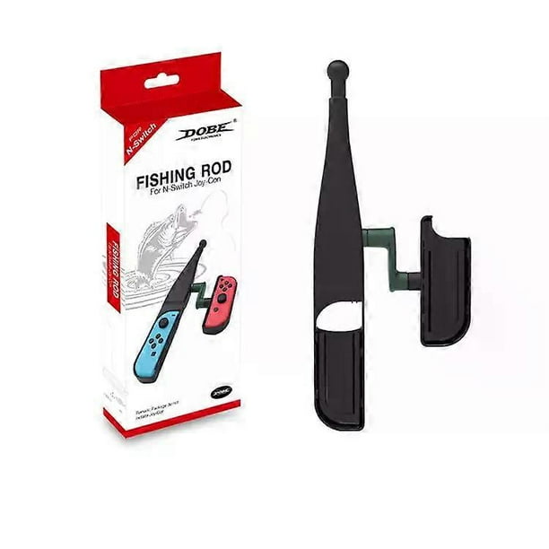 Somatosensory Fishing Rod For Switch - Portable Mini Game Accessories Compatible With All Fishing Game Plastic Fishing Rod