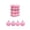 Pink, variant on OCCOA Christmas Decorations 24Piece Set Flocked Tree Ornaments Assorted Styles with Hanging Loops for Xmas Tree Holiday Party Decor, Pink