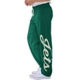 thumbnail image 2 of Women's G-III 4Her by Carl Banks Green New York Jets Scrimmage Fleece Pants, 2 of 2