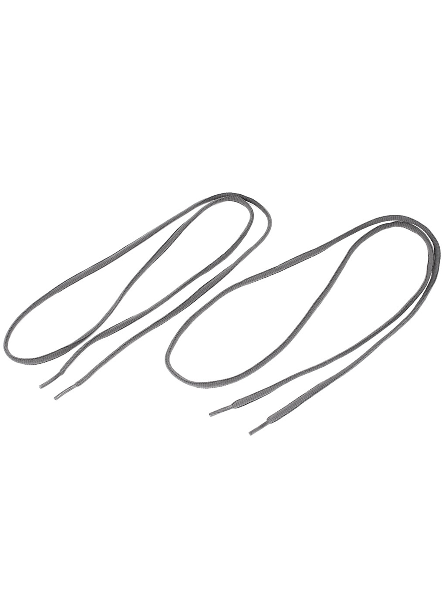 Allegra K Unisex Sneakers Gray Nylon Shoelaces Shoes Rope String Pair