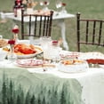 thumbnail image 3 of Greenery Forest Tablecloth Rectangle Watercolor Woodland Tree Table Cover 60 x 102 Inch Washable Table Cloth for Holiday Picnic Dinner Table Setting Decoration Supplies, 3 of 5