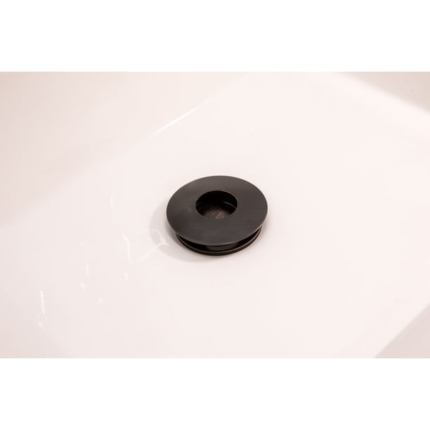 Keeney Venetian Bronze Sink Pop-Up Drain Assembly – Mechanical Lift Rod Style With 4" Tailpiece