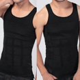 thumbnail image 1 of Men´s Slimming Body Shaper Waist Trainer Vest Gym Tops Belly Compression T-Shirt, 1 of 4