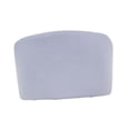 thumbnail image 2 of Elodie Office Chair Backrest Cover Decor Protector for Game Room Study Room Wedding White 28cmx48cm, 2 of 8