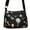Black, variant on Jierger New Women's Casual Nylon Cloth Zipper Crossbody Fashion Versatile One Shoulder Small Flower Bag for Women Shoulder Purses and Handbags for Men Women Outdoor Travel Work