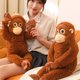 thumbnail image 4 of Simulation Monkey Orangutan Doll Super Soft Stuffed Animals Plush Toys Shoulder Bag Cartoon Sofa Decor Boys Girls Birthday Gifts, 4 of 5