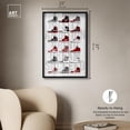 thumbnail image 5 of Ambition Grind Sneakers Shadowbox Print Sneaker Wall Decor by Art Remedy, Black Frame, 24 x 36, 5 of 7