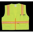 thumbnail image 1 of 2W  Multi-Pocket Surveyor Vest - Lime, 5 Extra Large, 1 of 1