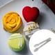 thumbnail image 3 of Toystoory Pinzas para ensaladas, muffins, Mini pinzas para comida de acero inoxidable, bistec helado, abrazadera de varios estilos, utensilios de Juegos de servir café y té Hoja, 3 of 6