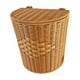 thumbnail image 4 of Mochila de exterior de polipropileno, multifuncional, con correas para los hombros, cesta rústica tejida a mano para recoger alimentos al aire libre., 4 of 9