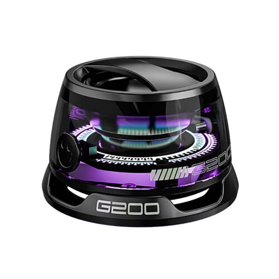 Magnetic Bluetooth Speaker Mini Wireless RGB Lights Portable Phone Holder G200