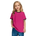 thumbnail image 6 of Bxsruta Shirts for Kids, Fashion Print Short Sleeve T-Shirt, Casual Soft Cotton Blend Top, 6 of 8