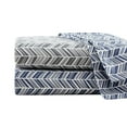 thumbnail image 7 of Comfort Classics Chevron Ultra Soft Microfiber 4 Piece Sheet Set, Queen, 7 of 7