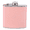 Pink, variant on Stainless Steel With Colorful Glitter Hip Flask - Stores 6 Ounces - Pink