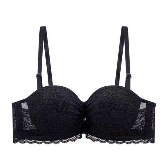 Gytharion Women's Lace Bras Push-up Adjustable Underwire Bras Thin Comfortable Bras,34A/B-38A/B