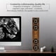 thumbnail image 4 of Barra de sonido de madera vintage con graves largos retro para el hogar y la oficina Embalaje inglés, 4 of 9