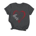 thumbnail image 1 of Jienlioq Crop tops d'Été pour Femmes T-Shirt Imprimé Col Rond Manches Courtes Col Rond, 1 of 3