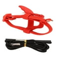 thumbnail image 4 of Pet  Bird Harness Leash, Pet Bird Harness Leash Multipurpose Bite Resistance High Elasticity Portable  For Alexandrine For Keck For Outdoor Training L Red, 4 of 8