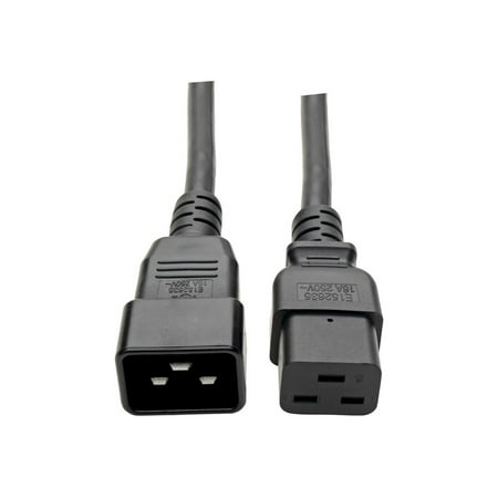 POWER CORD - POWER IEC 320 EN 60320 C20 - MALE LEFT GENDER - C19 - FEMALE RIGHT