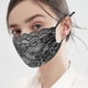 thumbnail image 3 of Mimigo (5pcs)lace Vintage Sexy Floral Black Face Mask Covering Washable Cotton Double Layer Anti-dust Cotton Masks, 3 of 5
