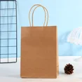 thumbnail image 3 of 10 piezas de bolsas de papel Kraft para regalo de dulces, bolsas de papel de colores de alta calidad para mano, bolsas de regalo para decoración de fiestas de bodas, bolsas de compras de dulces, 3 of 5