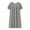 Gray, variant on Nightshirts & Gowns | Summer Cotton Silk D Sleep Dress for Middle Women Loose Fitting Home Wear Elderly Plus Size Dress | 1 Piece