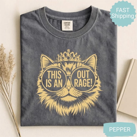 Dungeon Crawler Carl Shirt Princess Donut Mongo Outrage Quote Tee Vintage Soft BLACK S-5XL