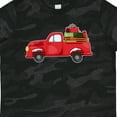 thumbnail image 4 of Inktastic Christmas Red Vintage Truck with Presents Boys or Girls Toddler T-Shirt, 4 of 5