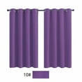 thumbnail image 2 of Ensemble de Rideaux Assombrissants 46x63po 1Pcs Rideau de Séparation Sans Perçage Maison Naturel à Pincement Rideaux Occultants Complets Équilibre Intimité et Lumière Draperies Verticales pour Salon à Passants Arrière Draperies de Chambre, 2 of 3