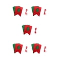 thumbnail image 3 of Yuarrent Banderines caprichosos para celebraciones de fiestas y cumpleaños, patrones exquisitos, suministros de tela para fiestas, árbol hueco Type2 NO2, 3 of 6