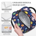 thumbnail image 3 of Balery Space Planet Bolsa de Almuerzo para Mujeres, Caja de Almuerzo, Bolsa de Almuerzo Pequeña Impermeable, Tote de Almuerzo Reutilizable con Gran Capacidad, 3 of 6